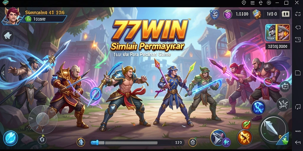 Screenshot gameplay 77WIN menampilkan aksi mendebarkan dan strategi mendalam.