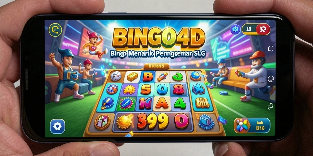 Tampilan permainan BINGO4D yang seru dan interaktif.