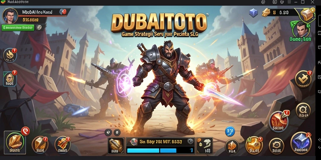 Tampilan gameplay DUBAITOTO dengan strategi yang mendalam.