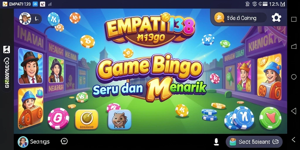 Tampilan gameplay seru Bingo di EMPATI138 dengan suasana kompetitif.