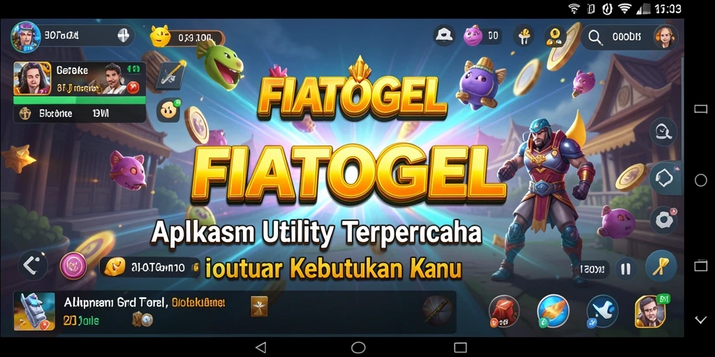 Screenshot utama FIATOGEL dengan antarmuka yang modern dan intuitif.