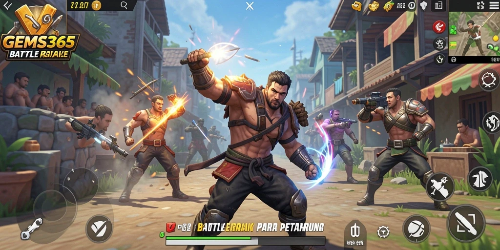 Tampilan dari gameplay menarik dan intens di GEMS365.