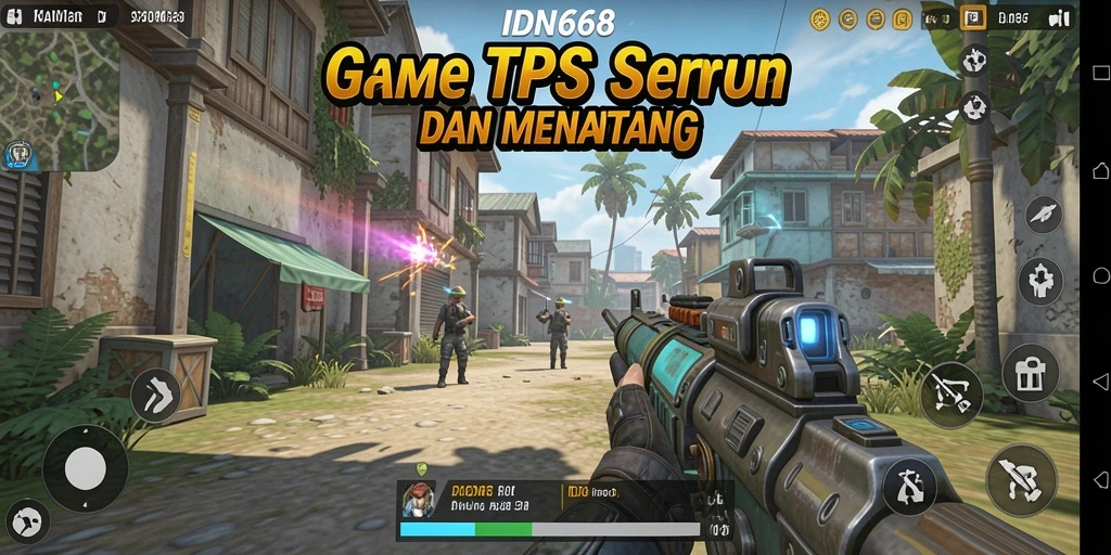 Tangkapan layar gameplay seru dari IDN668, tunjukkan aksi menegangkan.