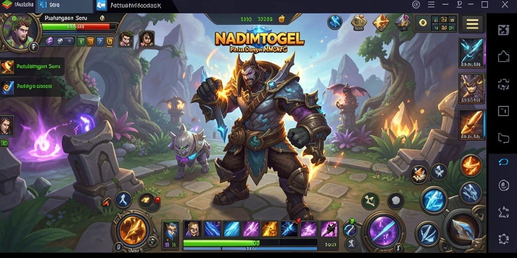 Gameplay NADIMTOGEL yang seru dan interaktif.